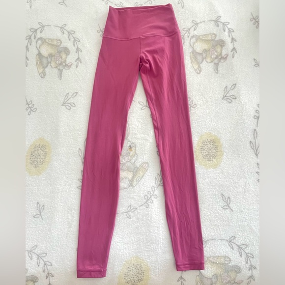 Lululemon Align HR Pant 28” Leggings Pink - Picture 2 of 5